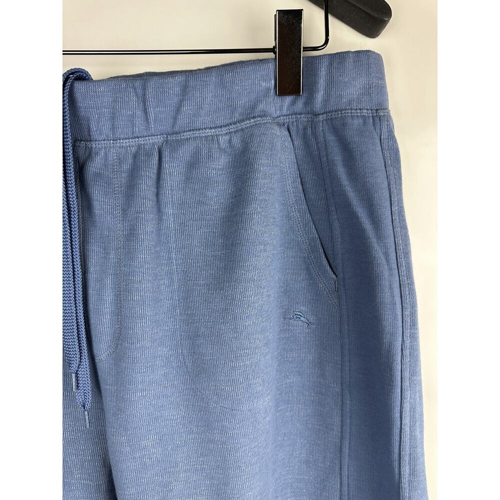 Tommy Bahama French Terry Knit Jam Shorts Drawstring Heather Blue Men's Size XL - Picture 4 of 14